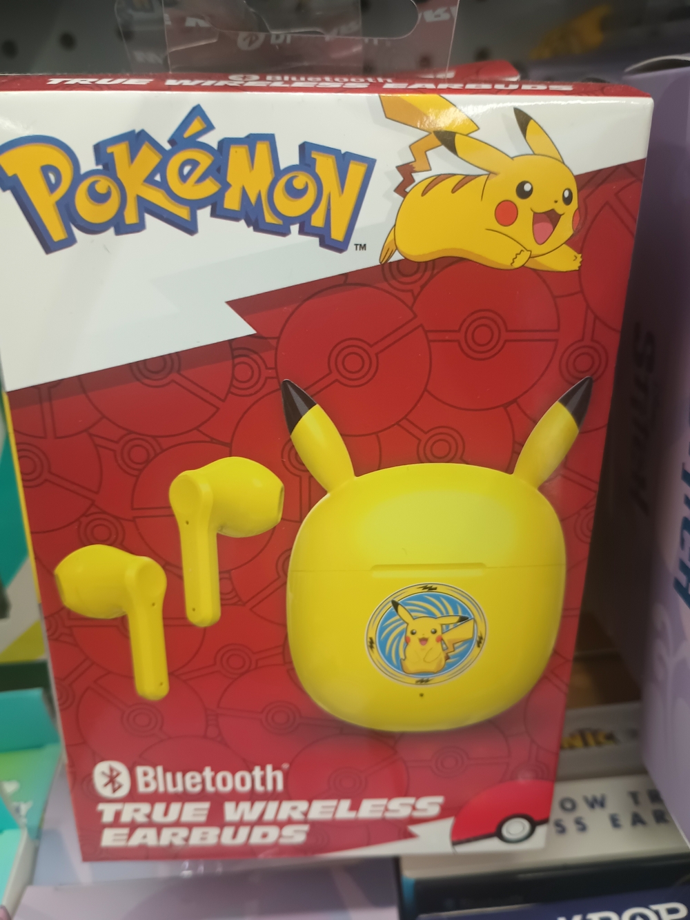 Pikachu Yellow True Wireless Bluetooth Earbuds